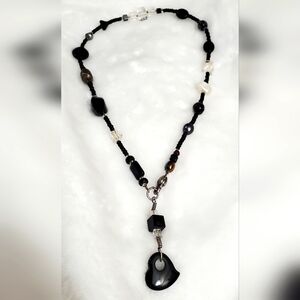 Vtg. All Natural Gemstones Necklace